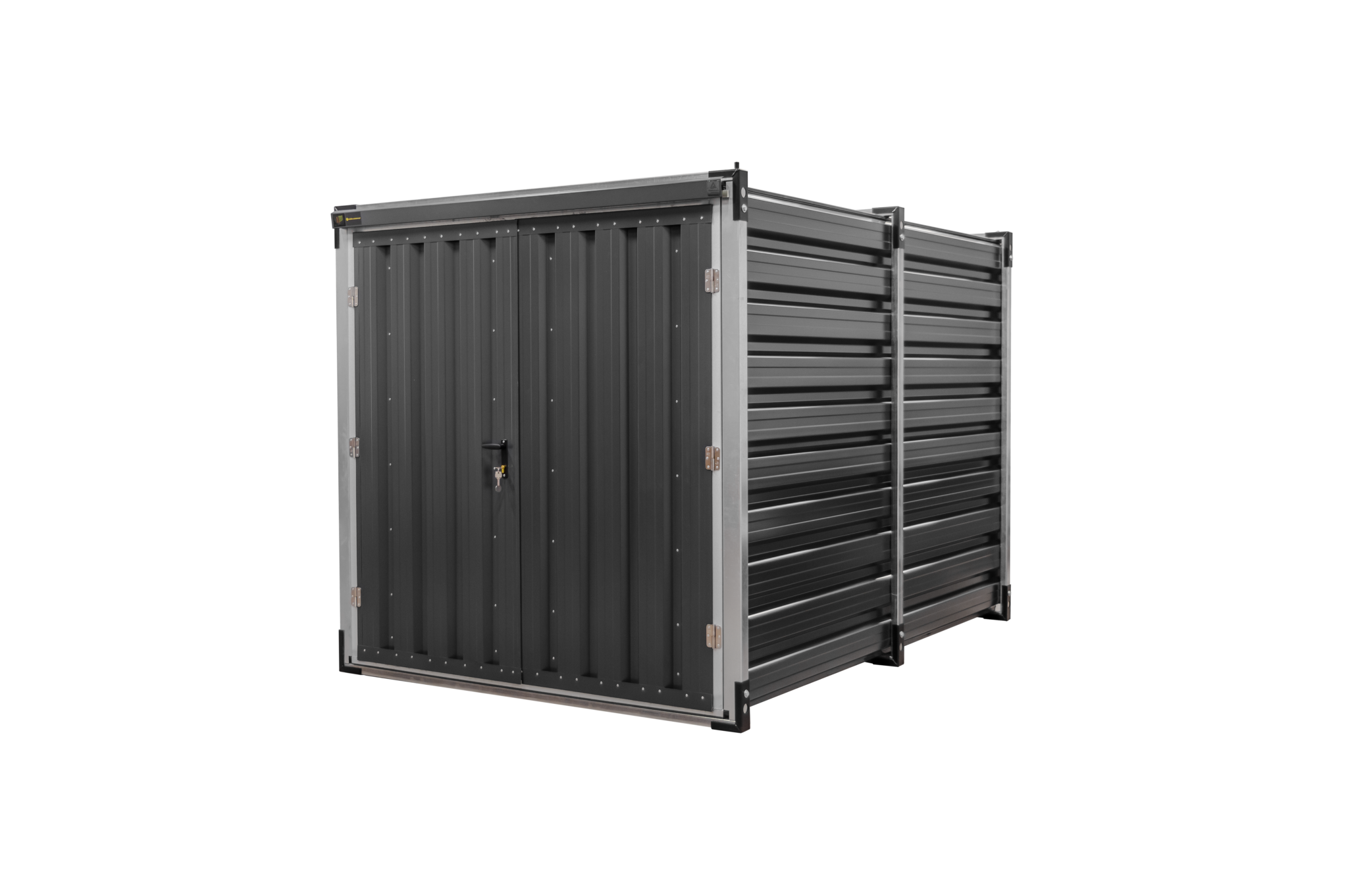 Kontener 3 m - RAL 7016-9